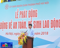Hà Nội phát động Tháng hành động về An toàn, vệ sinh lao động năm 2018